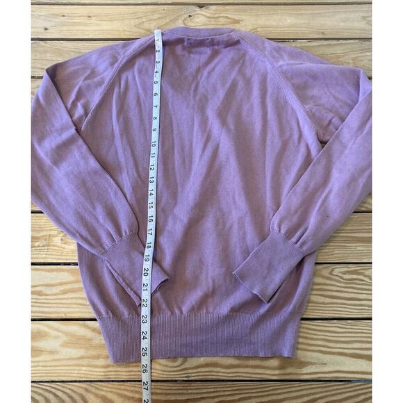 Vintage Pen West Pendleton V Neck Sweater Size Medium Men’s Purple - Picture 7 of 9